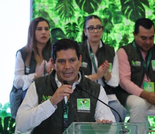 “Estoy listo para gobernar Michoacán”: Ernesto Núñez Aguilar consolida liderazgo del Partido Verde rumbo a 2027