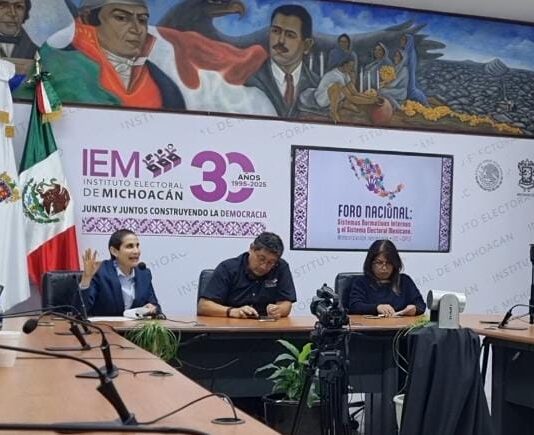 Sin legislación, imposible una Revocación de Mandato en Michoacán: IEM