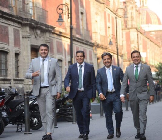 Ernesto Núñez refrenda respaldo al gobierno de la Presidenta Claudia Sheinbaum y acuerdan agenda legislativa a favor del bienestar social