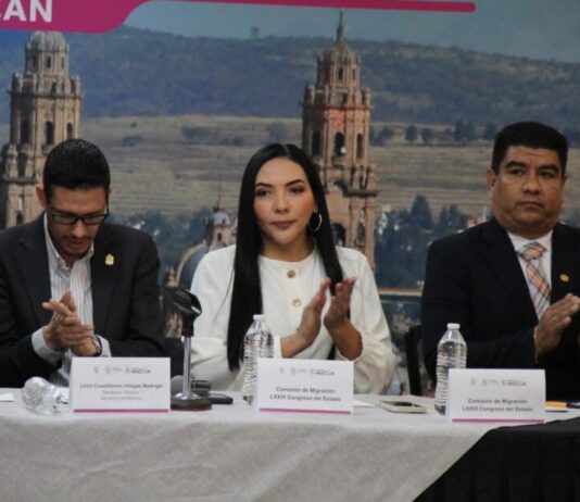 Adriana Campos reitera apoyo legislativo a migrantes en la instalación del Consejo 2025-2028