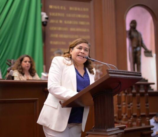 Belinda Iturbide respalda Ley de Ingresos 2026 de Michoacán