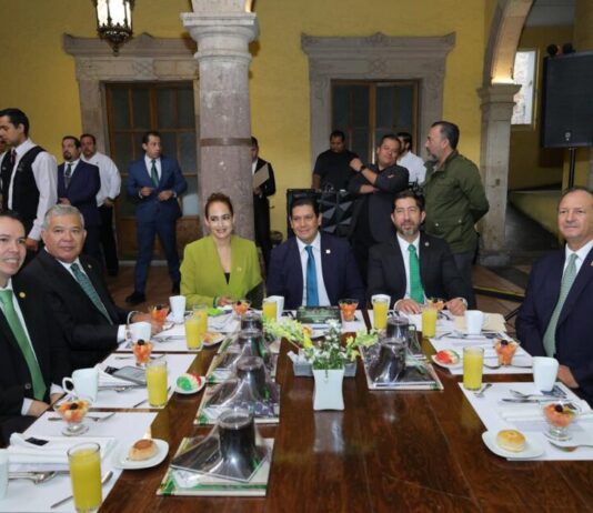 Reconoce Ernesto Núñez Aguilar liderazgo de la bancada del PVEM en Michoacán