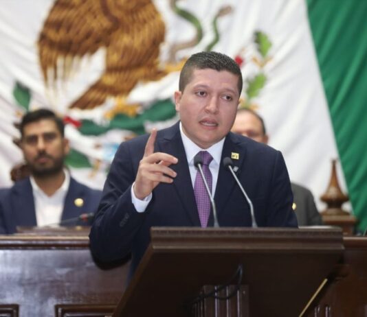 Se pronuncia Vicente Gómez por realización de sesión solemne del Congreso del Estado en Puruarán