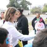 En Santiago Undameo, Brissa Arroyo se gana la confianza de la gente