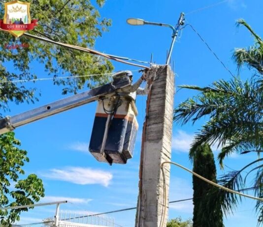 Gobierno de Los Reyes fortalece la seguridad y el bienestar con acciones de alumbrado público: Humberto Jiménez