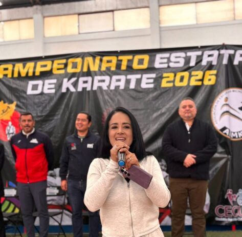Lucila Martínez refrenda su compromiso con el impulso al deporte y las juventudes en Morelia