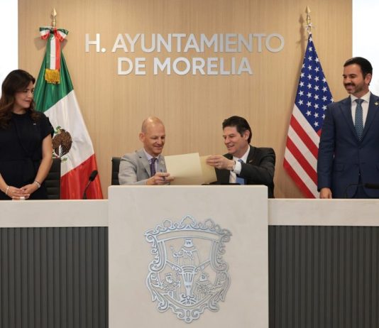 Morelia y Sacramento, firman hermanamiento; fortalecen lazos de amistad y cooperación