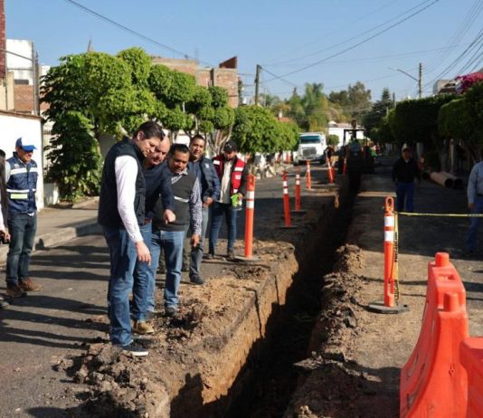 Invierte Gobierno de Alfonso Martínez 130 millones de pesos en obras hídricas en Morelia