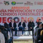 Salvador Escalante se suma a la estrategia estatal contra incendios forestales: Dayana Pérez