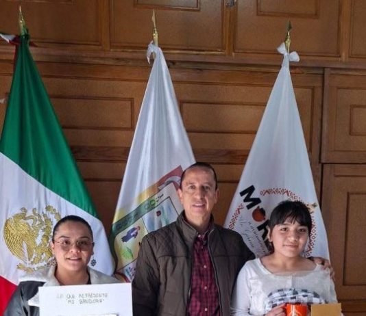 Reconoce Julio César Conejo Alejos talento infantil en concurso “México a través de mi Bandera”