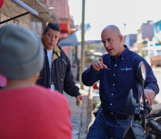 Adolfo Torres Refuerza atención directa en Las Margaritas, con acciones de limpieza sanitaria