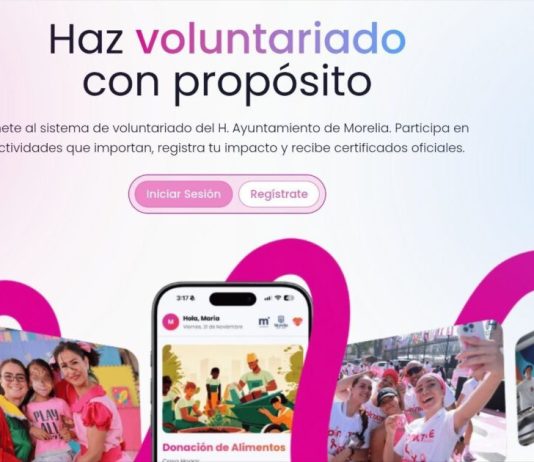 Paola Delgadillo invita a sumarse al voluntariado con “Amor a Morelia”