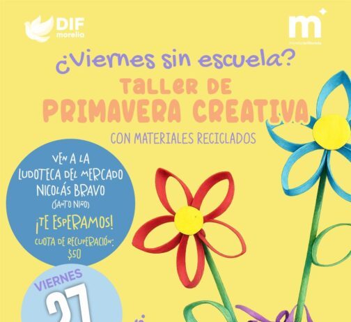 DIF Morelia ofrece talleres en viernes de Consejo Técnico