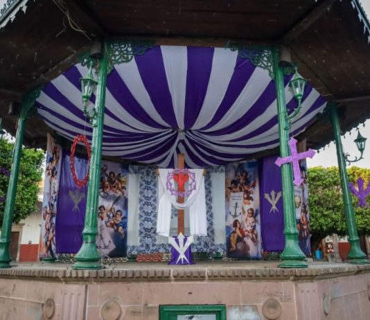 Altar de Dolores marca el inicio de la Semana Santa 2026 en Quiroga: Alma Mireya González