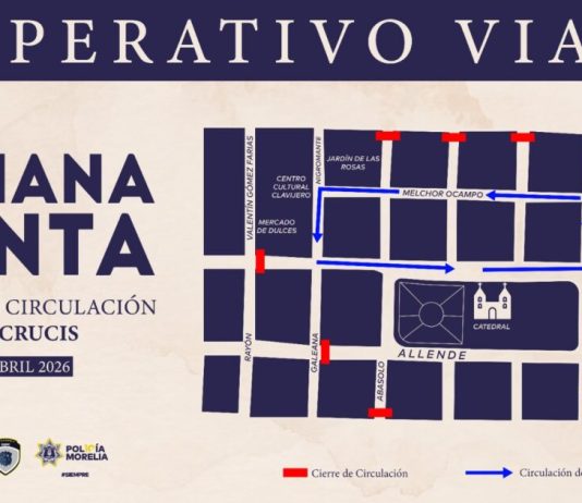 Gobierno de Morelia anuncia cortes viales por Viacrucis