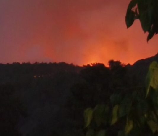 Alerta en Morelia por el incendio forestal que avanza hacia zonas habitadas y amenaza a la principal reserva ecológica