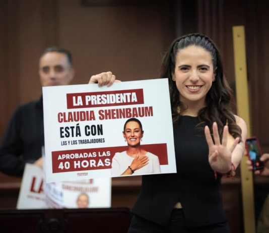 Tras aprobación de reforma, Giulianna Bugarini remarca que reducción de jornada laboral es un triunfo para la clase trabajadora