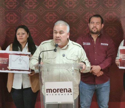 Jesús Mora rechaza medidas del IEM contra el gobernador y defiende postura de Morena