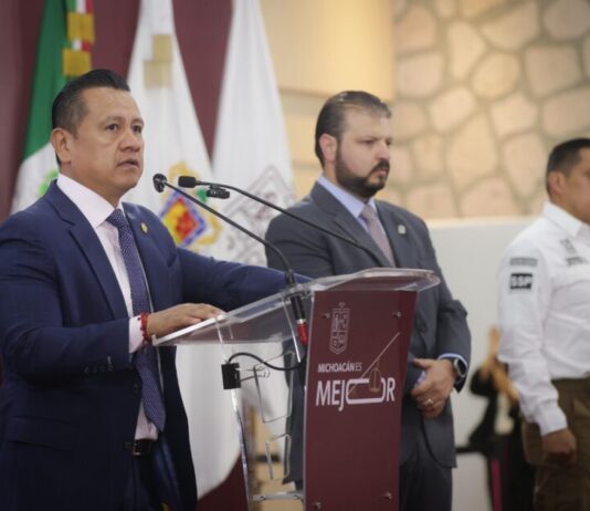 “La reducción del homicidio en Michoacán es resultado de investigaciones firmes y coordinación institucional”: CTP