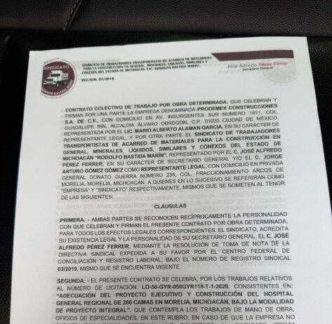 Bloqueo sindical retrasa construcción del IMSS en Villas del Pedregal; acusan a la CTM de imponer presión y violar contrato laboral