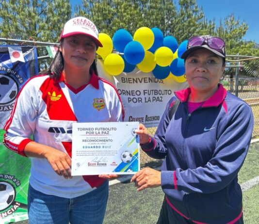 Niñez al centro y comunidad en movimiento: Celeste Ascencio impulsa “Futbolito por la Paz” en Paracho