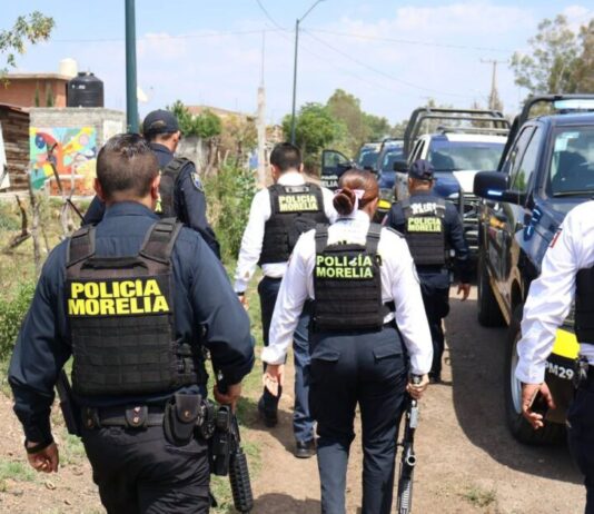 Refuerza Policía Morelia presencia en comunidades rurales