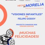 Gobierno Municipal anuncia al ganador de convocatoria de cine ‘Hecho en Morelia 2026’