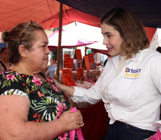 Brissa Arroyo impulsa el desarrollo pleno de las mujeres en cada comunidad, de colonia en colonia