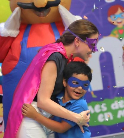 Niñas y niños de tenencias disfrutan ‘Héroes por la Paz’ con actividades formativas