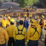 Dayana Pérez mantiene seguimiento y coordinación permanente ante incendio forestal en Copándaro