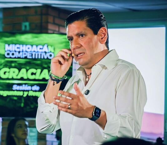PRESENTA ERNESTO NÚÑEZ AGUILAR PLAN MAESTRO PARA TRANSFORMAR MICHOACÁN EN POTENCIA ECONÓMICA Y LOGÍSTICA