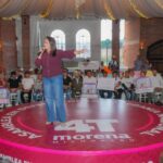 En Tarímbaro, morenistas cierran filas con Gladyz Butanda rumbo al 2027.