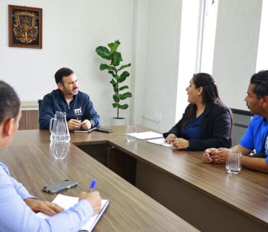 Recibe Yankel Benítez a asociaciones vecinales de Morelia