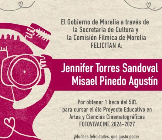 SeCultura Morelia da a conocer ganadores de becas cinematográficas
