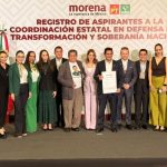 Ernesto Núñez se registra como coordinador de la Cuarta Transformación en Michoacón