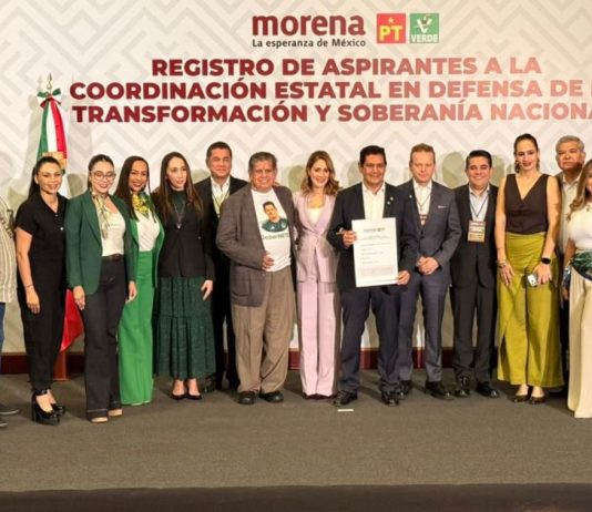 Ernesto Núñez se registra como coordinador de la Cuarta Transformación en Michoacón