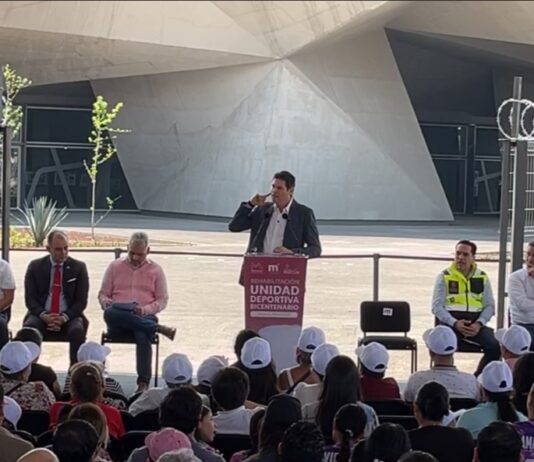 Inauguran rehabilitación del domo del Bicentenario