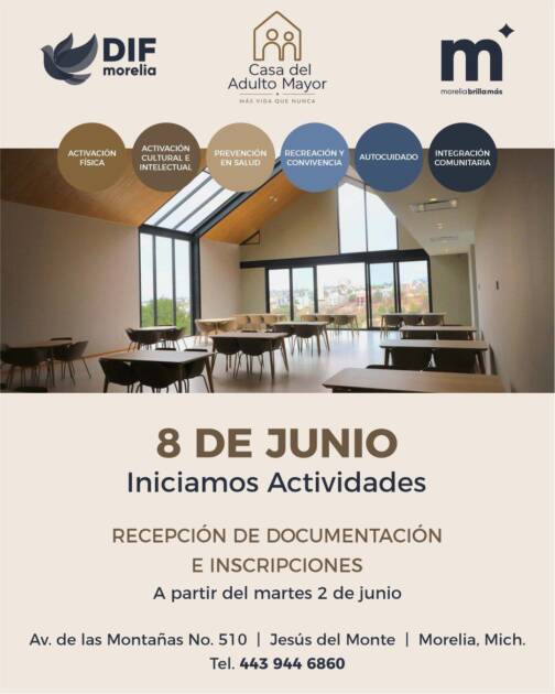 Paola Delgadillo invita a inscribirse a la nueva Casa del Adulto Mayor
