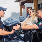 Dayana Pérez Mendoza fortalece a Seguridad Pública con entrega de uniformes y equipamiento