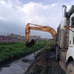 Ooapas refuerza acciones preventivas con limpieza del dren Gertrudis Sánchez