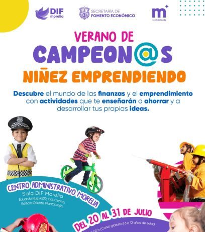 Sefeco invita a niñas y niños al curso de verano “Niñez Emprendiendo”