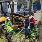Gobierno Municipal atiende encharcamientos en colonia Benito Juárez