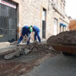 Ooapas da seguimiento integral a trabajos con retiro de escombro en distintos puntos de Morelia