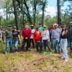 Dayana Pérez fortalece la reforestación en Agua Verde para proteger los bosques de Salvador Escalante