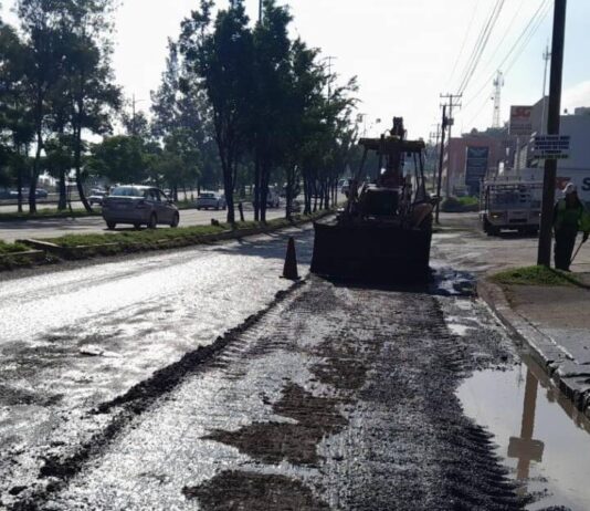 Programa de reencarpetamiento mejora laterales del Periférico Paseo de la República