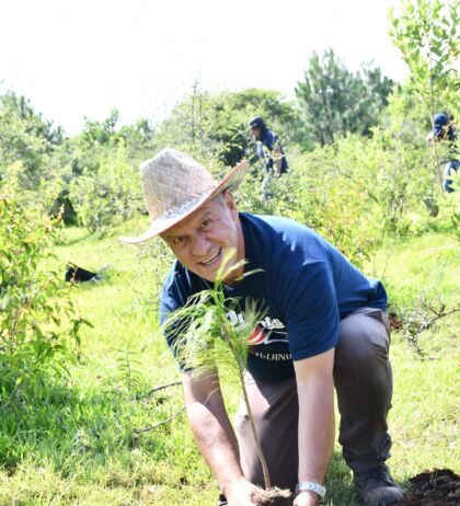 Gobierno de Morelia lleva jornada de reforestación a Tiripetío