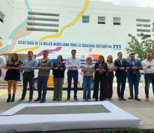 Inaugura Alfonso Martínez Centro Integral de Atención y Servicios a las Mujeres de Morelia