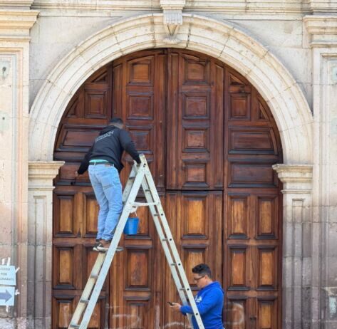 Ayuntamiento de Morelia e INAH avanzan en la conservación del patrimonio del Centro Histórico