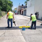 Gobierno de Morelia atiende solicitudes ciudadanas con balizamiento de reductores de velocidad