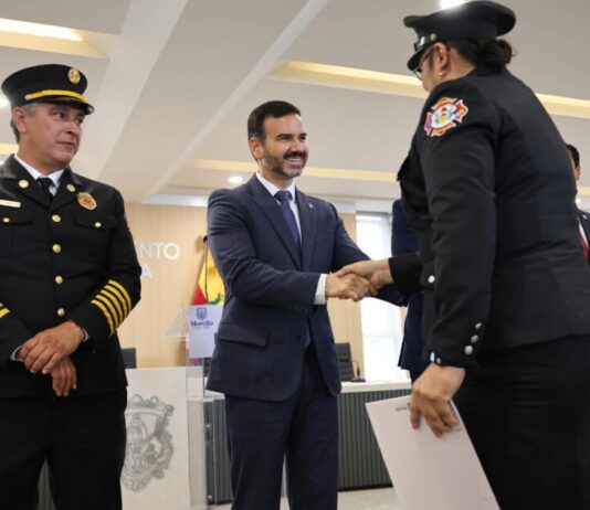Gobierno de Morelia conmemora Día Nacional del Bombero